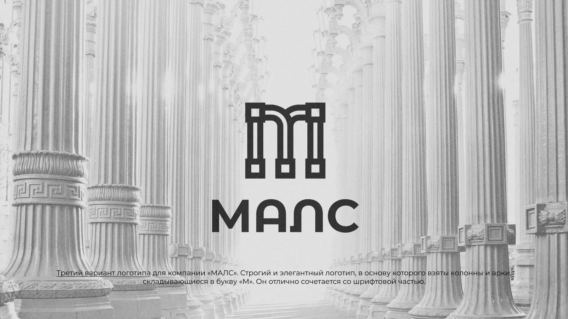 Разработка логотипа компании «МАЛС» в Бирске