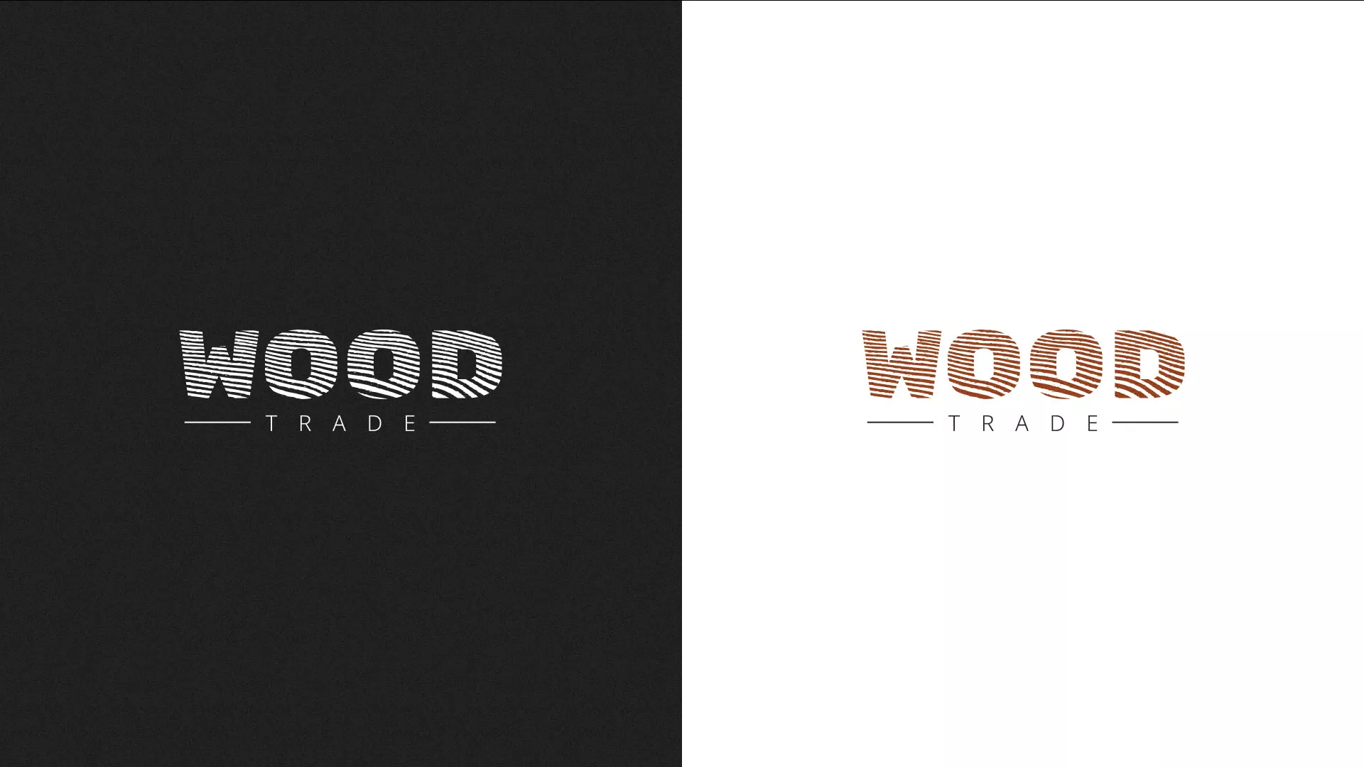 Разработка логотипа для компании «Wood Trade» в Бирске