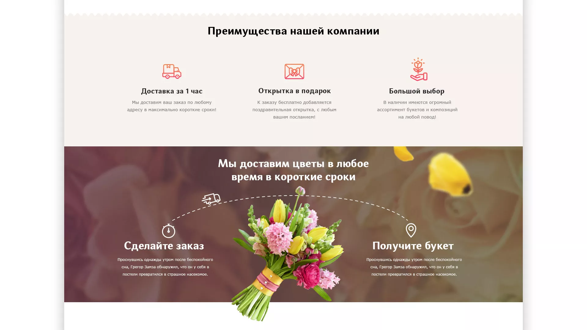 Создание интернет-магазина «Букет-онлайн» по цветам в Бирске