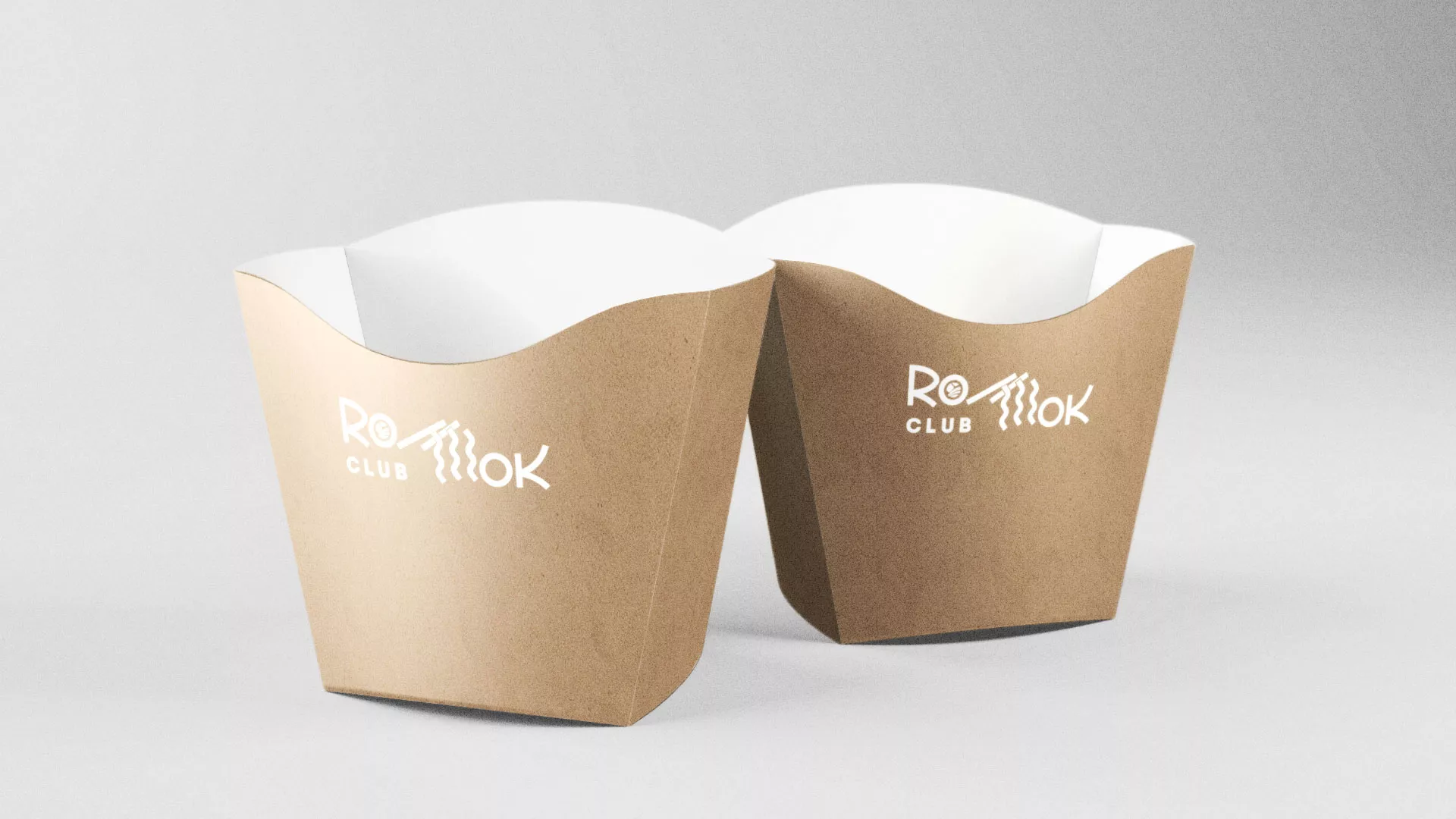 Создание логотипа суши-бара «Roll Wok Club» в Бирске
