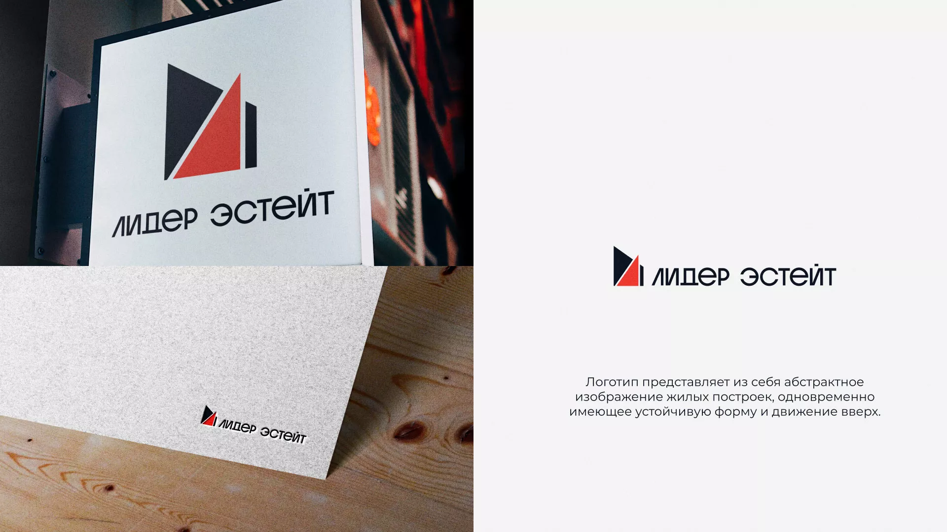 Сделали логотип для агентства недвижимости «Лидер Эстейт» в Бирске